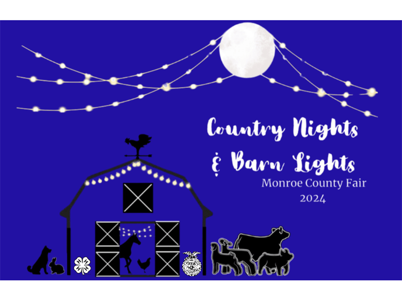 Logo for 2024 Monroe County Fair