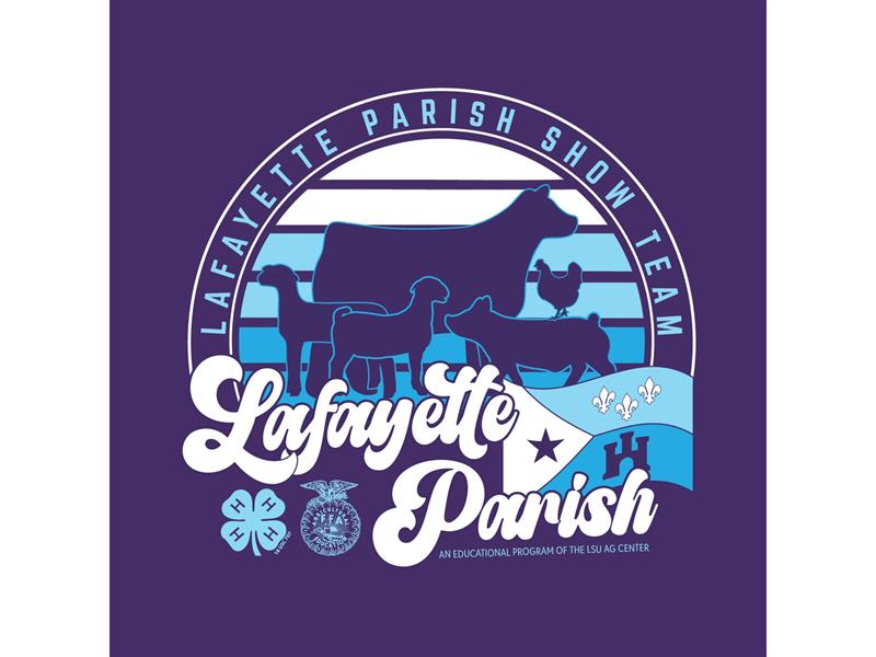 Logo for 2025 Lafayette Parish Livestock Show