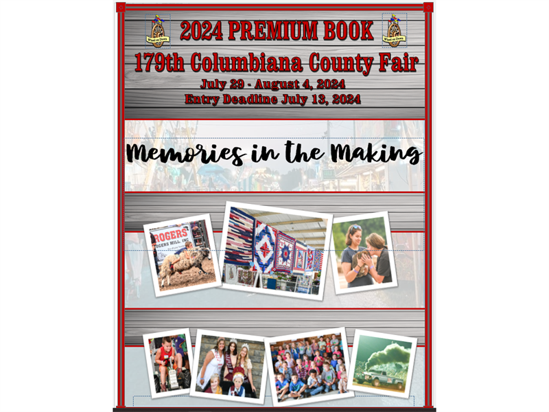 Logo for 2024 Columbiana County Open Class Fair