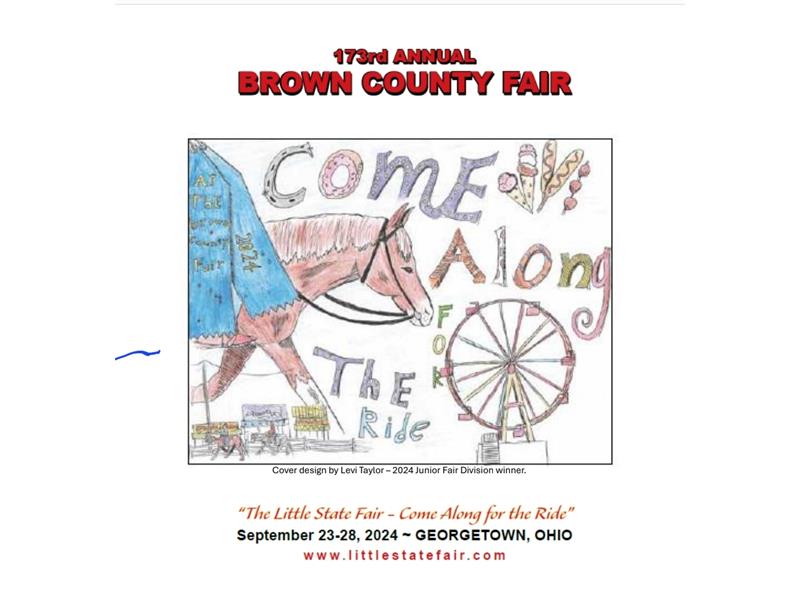 Logo for 2024 Brown County Fair